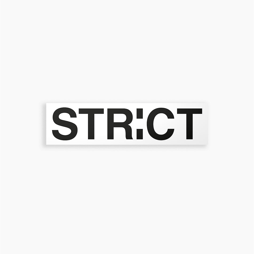 STRICT Sticker
